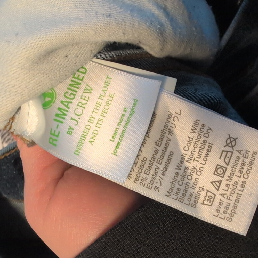 JCREW 9" Mid Rise Skinny - Picture 5 of 8